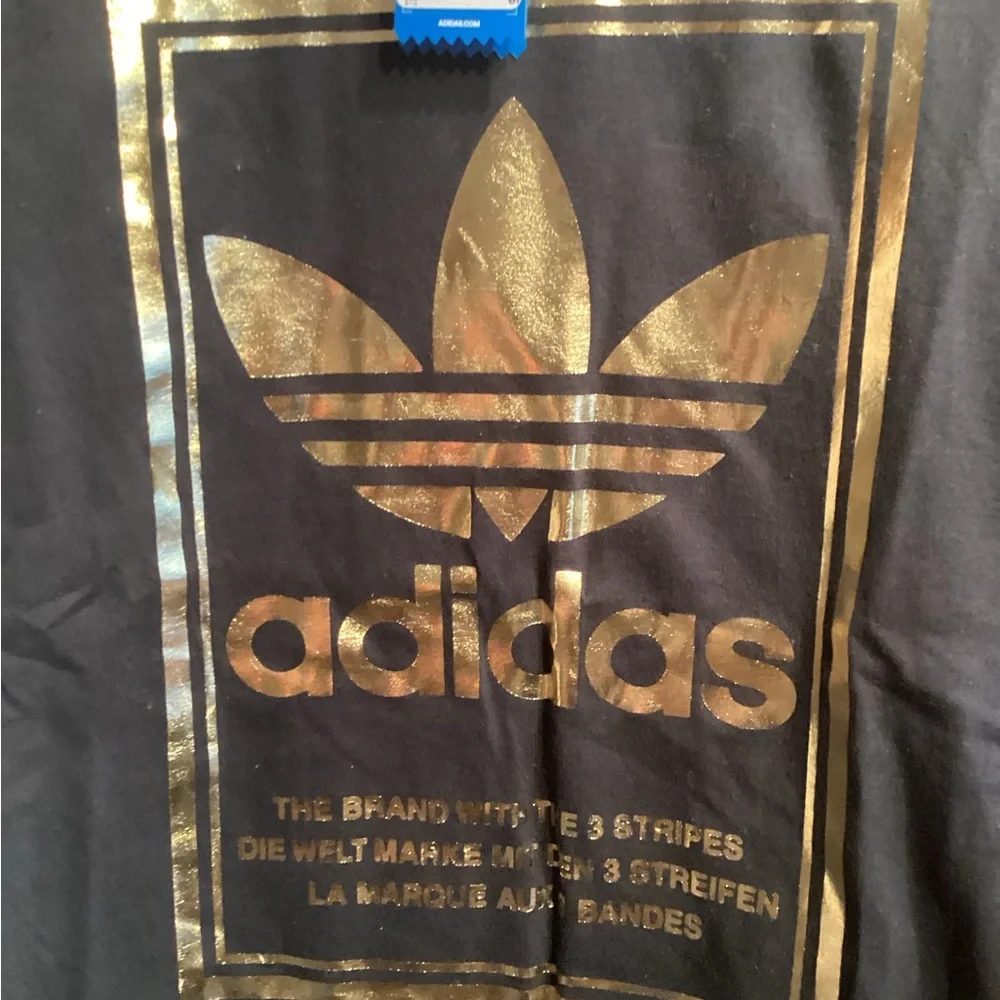 Adidas Metallic Mirror Tee IB6035-230 Men's Size Small